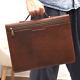 13.3 Inch Laptop Bag Vintage Men Briefcase Horse Leather