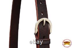 14BH Hilason Western Horse Headstall Breast Collar Set American Leather Black