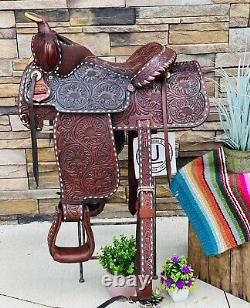 15 Keiths Saddle Shop Western, All Around Ranch Saddle- Vintage Buckstitch