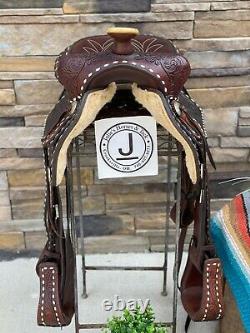15 Keiths Saddle Shop Western, All Around Ranch Saddle- Vintage Buckstitch