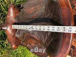 15 Vintage BIG HORN Western Horse Saddle #576