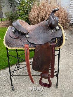 15 Vintage Circle Y Western Horse Saddle