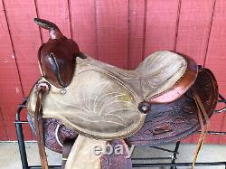 15 Vintage Western Barrel Horse Saddle