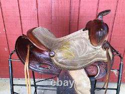 15 Vintage Western Barrel Horse Saddle