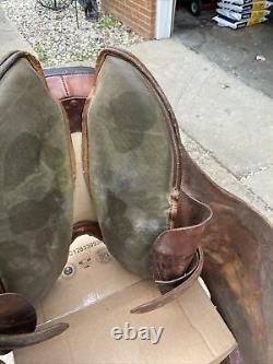 18 Genuine Buena Vista Saddle Vintage Leather Horse Saddle