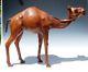 18 Moroccan Leather Camel Model/Figurine/Sculpture/Statue Desert Horse Vintage