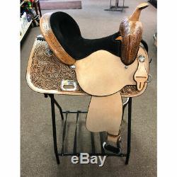 6221-2406-05 High Horse Proven Mansfield Barrel Saddle 14 Inch Wide Tree Antique