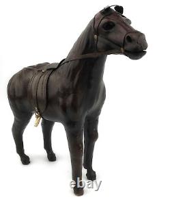 A Vintage Leather Horse Horse Decor Vintage Toy