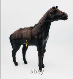 A Vintage Leather Horse Horse Decor Vintage Toy