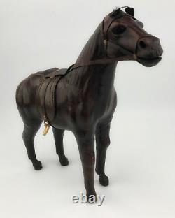 A Vintage Leather Horse Horse Decor Vintage Toy