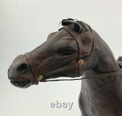 A Vintage Leather Horse Horse Decor Vintage Toy