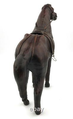 A Vintage Leather Horse Horse Decor Vintage Toy