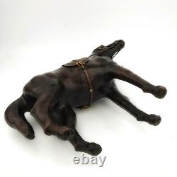 A Vintage Leather Horse Horse Decor Vintage Toy