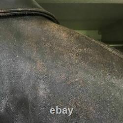 AVIREX Leather Jacket Vintage Horse Leather No. Ks1433