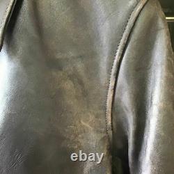 AVIREX Leather Jacket Vintage Horse Leather No. Ks1433