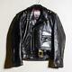 Aero Leather Double Riders Jacket Outer Horse ELVIS Size 36 Men Vintage Genuine