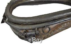 Anchor Horse Harness Leather Collar Hames And Brass Balls 1940s To 1950s Vintage