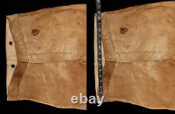 Antique 19th Century Indian War Cavalry Scout Hand Sewn Brain Tan Leather Pants
