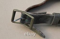 Antique Horse Sleigh Bells Double Leather strap Brass 29 Bells Graduated 7.5