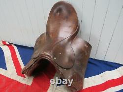 Antique Vintage Equestrian Riders Leather Horse Saddle Ralph Lauren Style