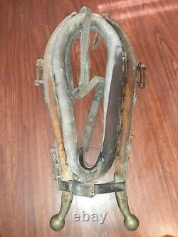 Antique Vintage Horse Leather Harness Collar