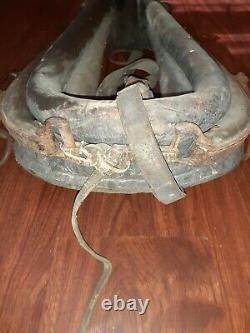 Antique Vintage Horse Leather Harness Collar