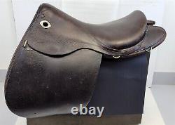 Antique Vintage Marked Arsenal 1920 Leather Horse Saddle Military Cavalry MS