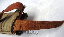 Antique Vintage Strap of 24 Horse Sleigh Bells Original Leather Christmas Ring