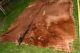Antique/Vtg NATURAL HORSE HIDE tanned EQUINE SKIN pelt PELAGE Fur RUG LEATHER