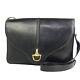 Auth GUCCI Vintage Horse Bit Leather 2WAY Shoulder Hand Bag Italy F/S 11193b