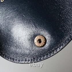 Authentic GUCCI Coin Case Horse Vintage Sherry Line Brown with Box FedEx