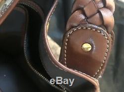 Authentic GUCCI Horsebit Pelham Handbag, Brown GG Monogram, Bag Purse Vintage