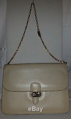 Authentic Rare Celine Horse Carriage Party Bag With Chain