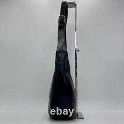 Authentic celine one Shoulder bag leather horse vintage from japan black rare