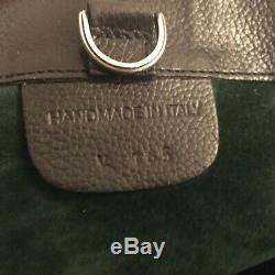 Barry Kieselstein Cord Handbag Horse Emblem Sterling Silver Vintage