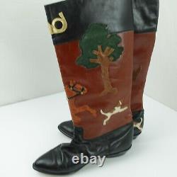 Beverly Feldman Horse Riding Women's Boots Size 9 M Vintage Made in Spain