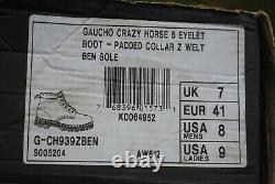 Brand New Vintage CRAZY HORSE Dr Martens Boots UK 7 Made in England
