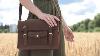 British Style Exquisite Full Grain Vintage Like Crazy Horse Leather Satchel Rori In Brown Color