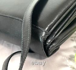 CELINE Shoulder Hand Bag Black Vintage