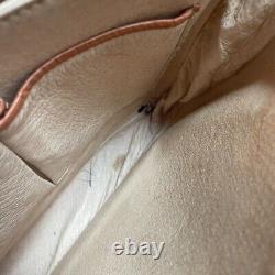 CELINE Shoulder bag PVC Leather Horse Carriage Triomphe Brown Vintage Authentic