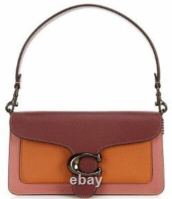 COACH Purse 76105 Tabby Fold Colorblock Shoulder Bag Vintage Pink Multi