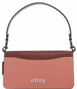 COACH Purse 76105 Tabby Fold Colorblock Shoulder Bag Vintage Pink Multi