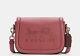 COACH SADDLE BAG WITH HORSE AND CARRIAGE-Gold/Poppy/Vintage Mauve, FAST SHIPPING