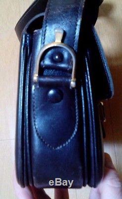 Celine Horse Carriage Brown Leather Bag Vintage Authentic