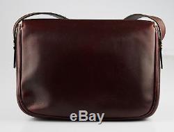Celine box bag Shoulder cross body Vintage red leather Horse Borsa a Tracolla