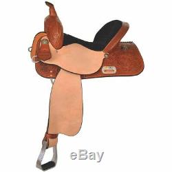 Circle Y High Horse Proven Mansfield Barrel Saddle with 5 Cantle