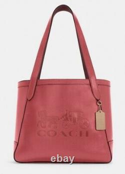 Coach Horse And Carriage Tote Bag Poppy/Vintage Mauve C4063 $378
