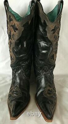 Corral Vintage C1026 Leather Barrel Riding Rodeo Cowboy Western Boots Women's 9