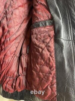 Crazy Horse BOMBER Jacket L Motorcycle Jacket Vintage Cafe Racer