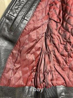 Crazy Horse BOMBER Jacket L Motorcycle Jacket Vintage Cafe Racer